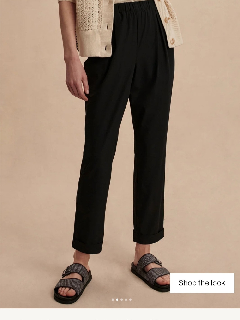 Alana Slim Tapered Cuff Pant 27"